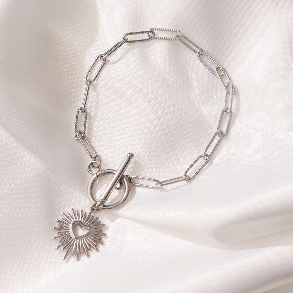 Radiating Love Bracelet - Silver Edition