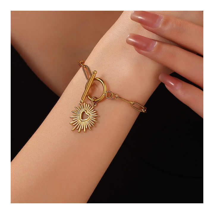 Radiating Love Bracelet - Silver Edition