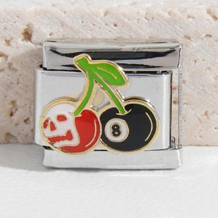 Silver Aesthetic Italian Charms - Sassy Collection