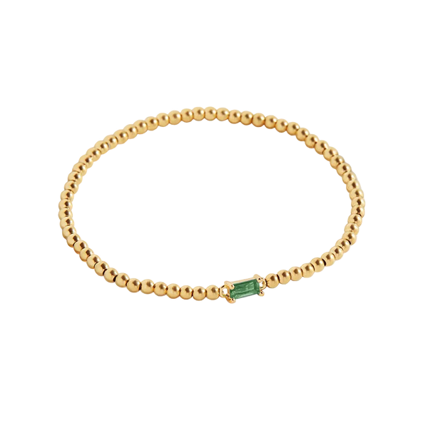 Beaded Birthstone Bracelet