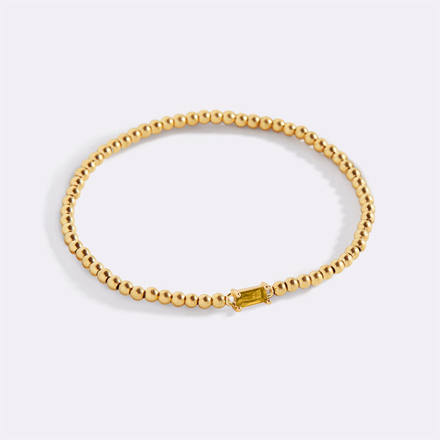 Beaded Birthstone Bracelet