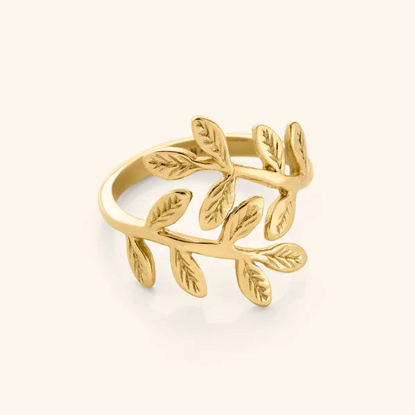 Olive Leaf Ring