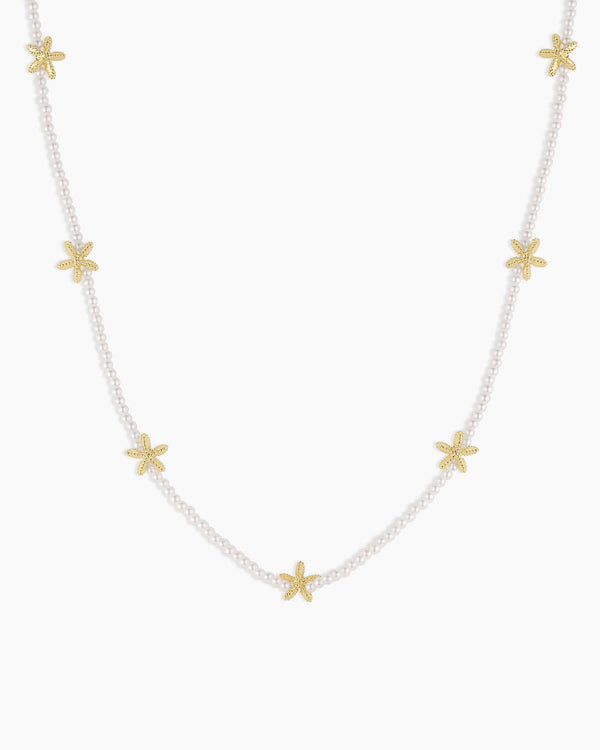 Aster Starfish Pearl Necklace