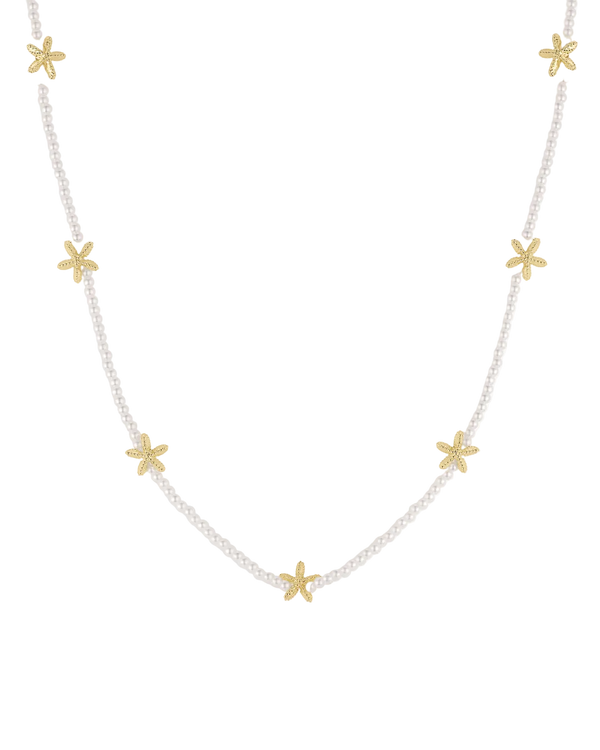 Aster Starfish Pearl Necklace
