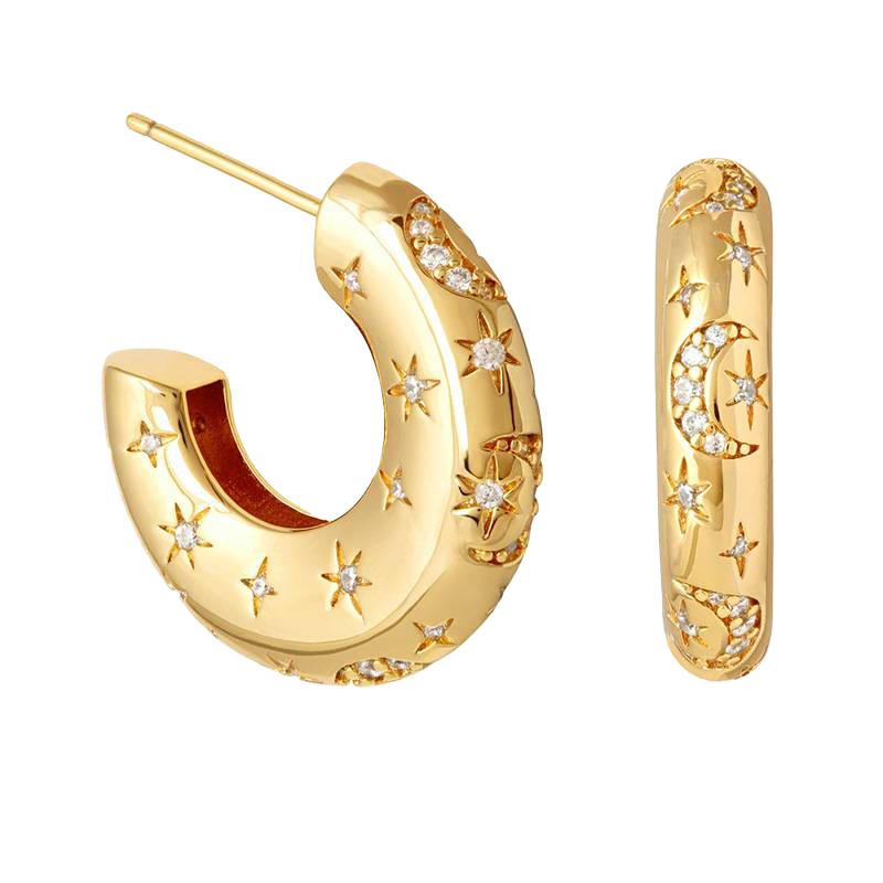 Asteria Celestial Dome Hoops product view 2