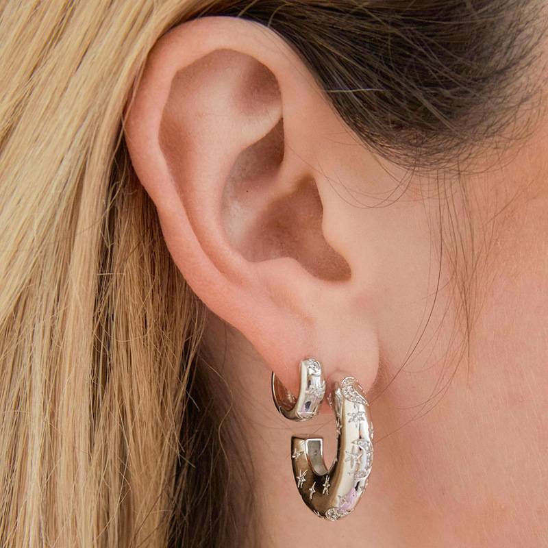 Asteria Celestial Dome Hoops product view 6