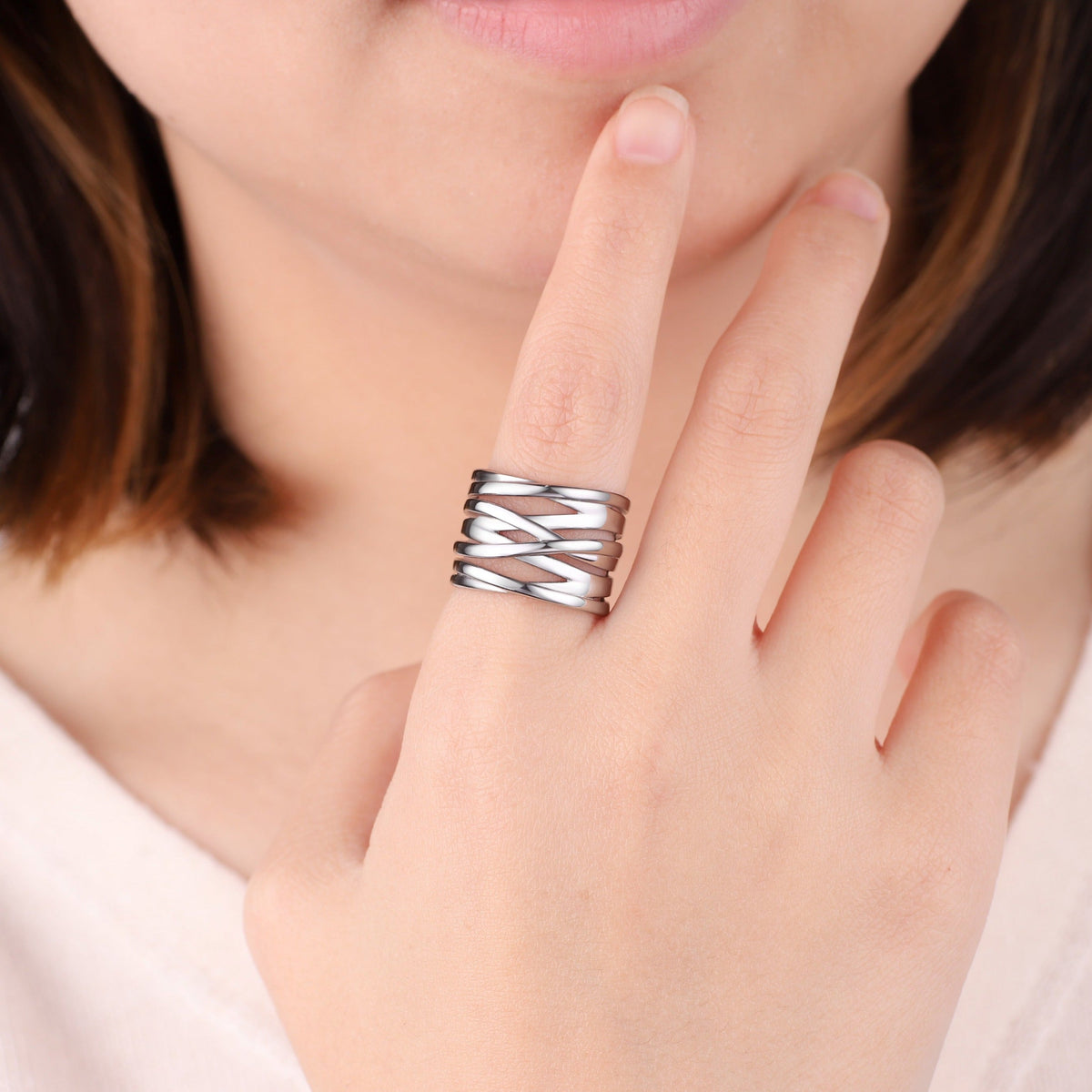 Avena Sculptural Wrap Ring product image 3