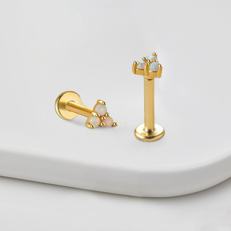Ayla internally threaded flat-back stud construction
