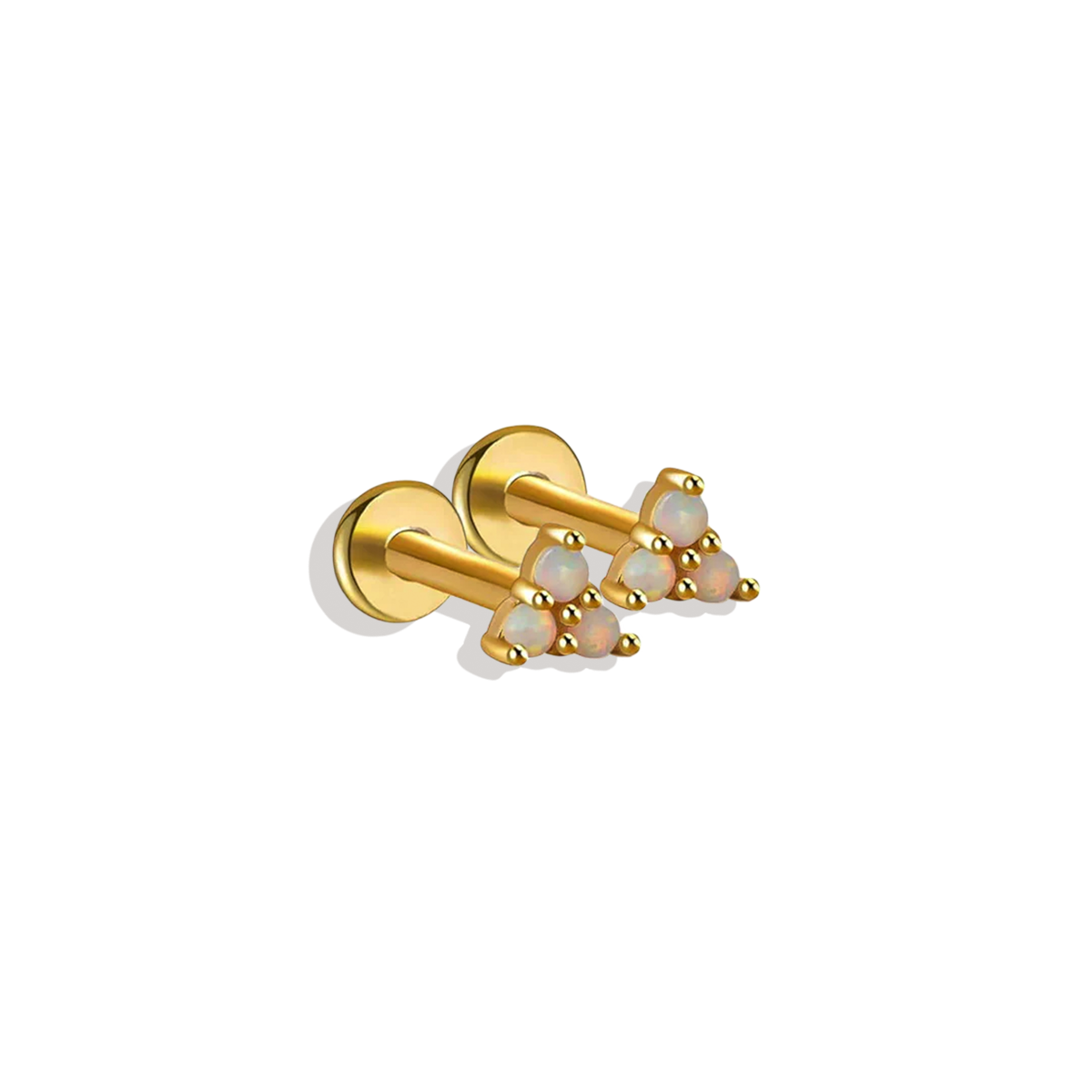 Ayla Opal Trio Flat-Back Studs product image 4