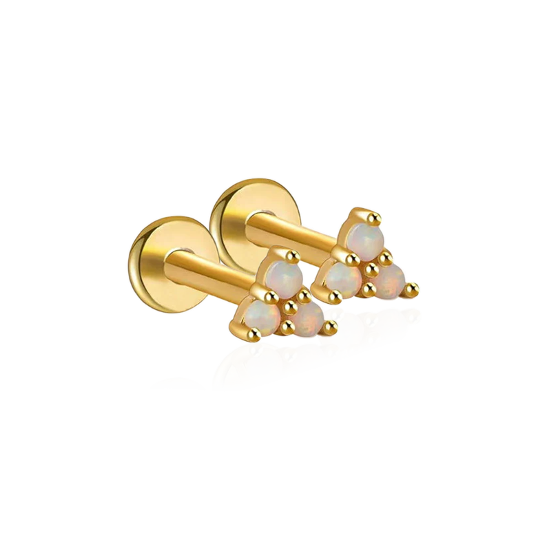 Ayla Opal Trio Flat-Back Studs product image 5