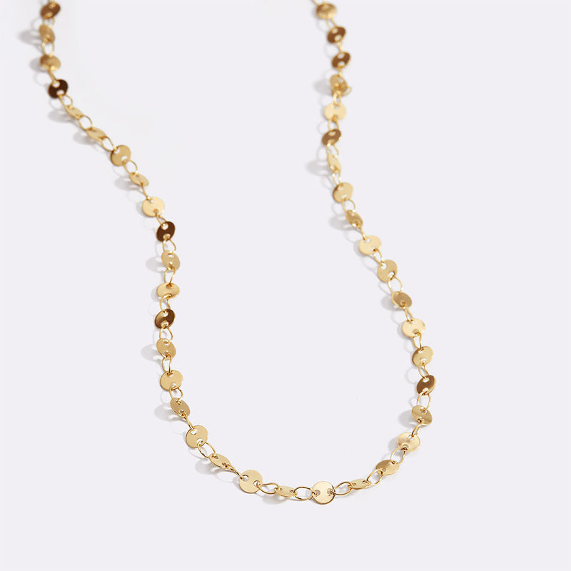 Celine Polished Disc Choker view 2