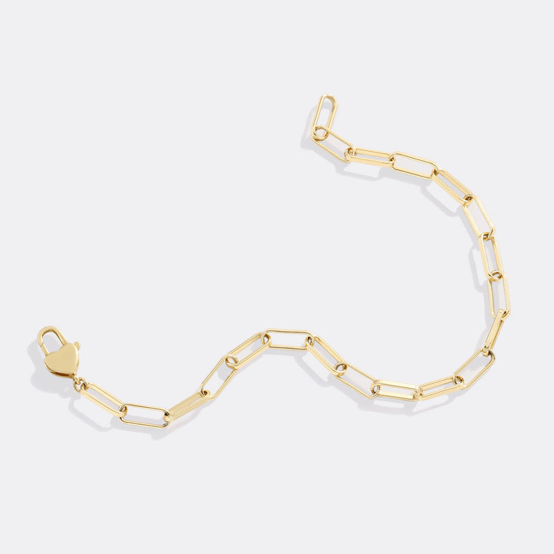 Cora Heart Lock Bracelet product view 4