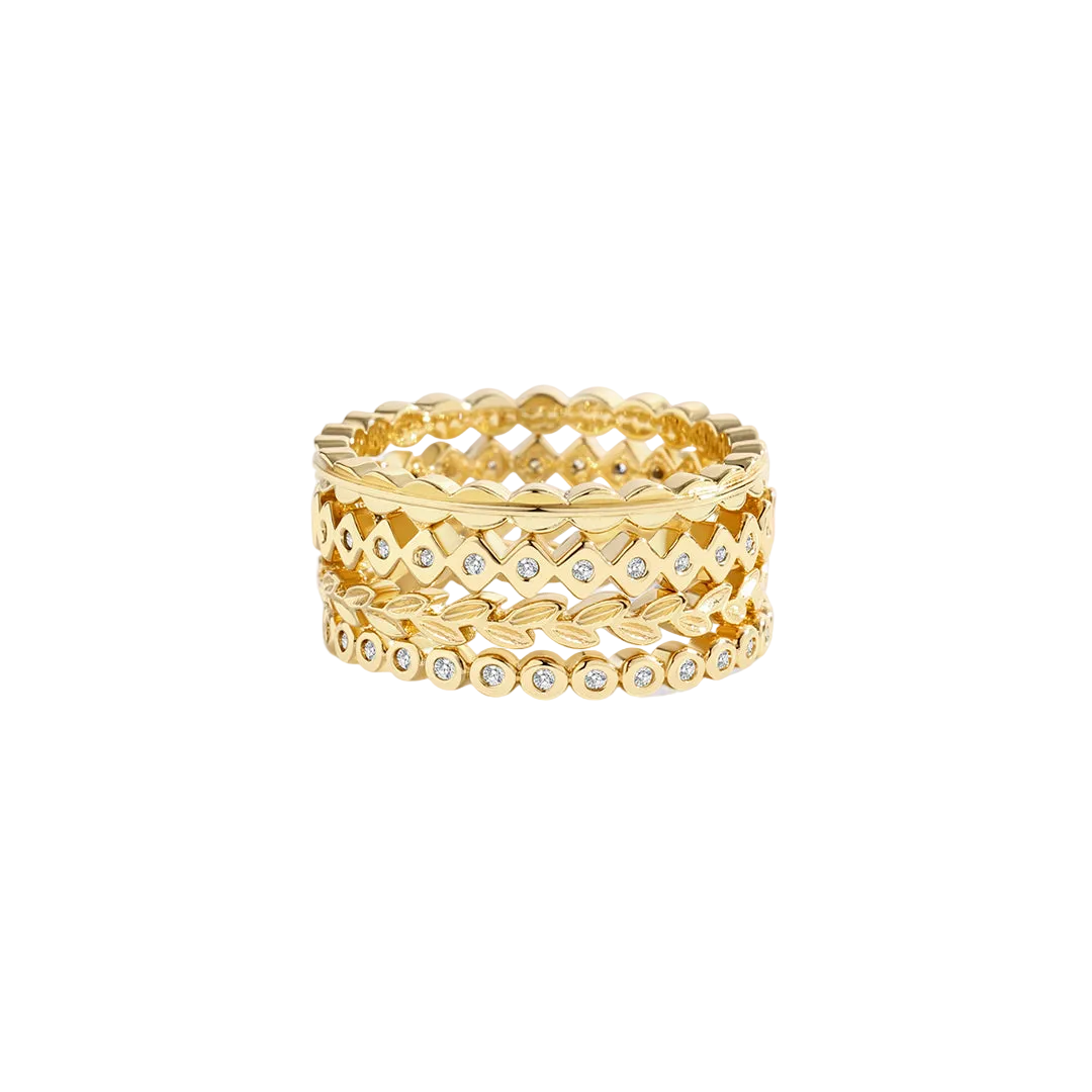 Dainty Mini Ring Set