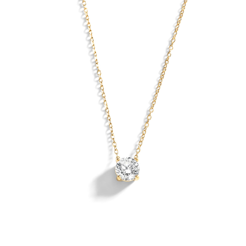 Liora CZ Solitaire Pendant product view 2