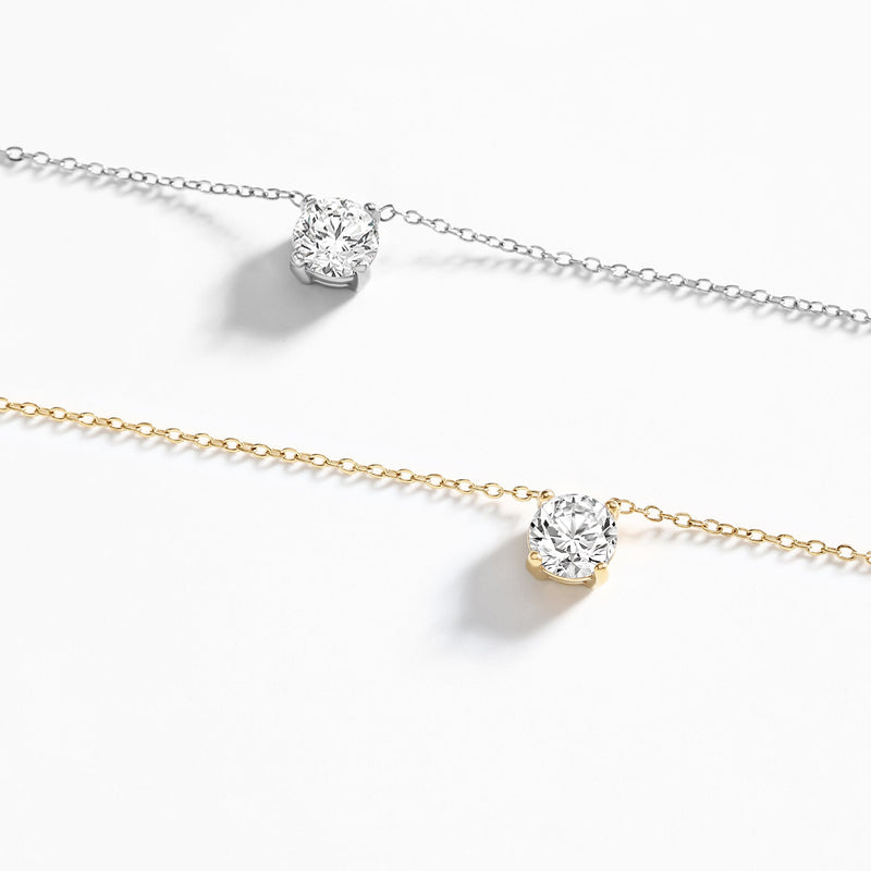 Liora CZ Solitaire Pendant product view 5