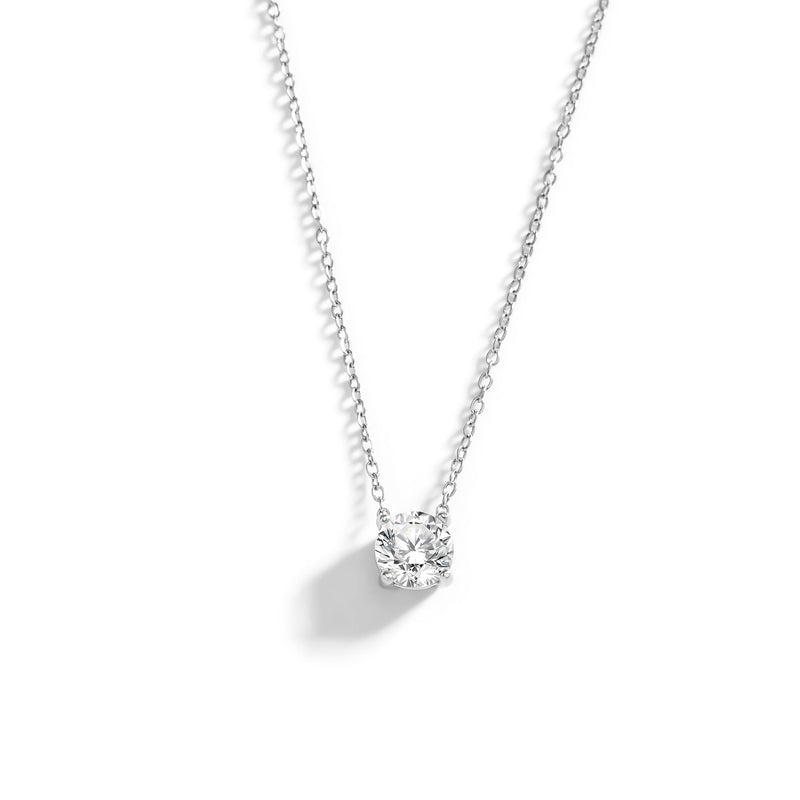Liora CZ Solitaire Pendant product view 6