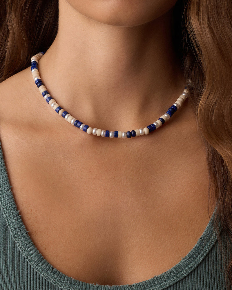 Marina Stone Collar Necklace view 4