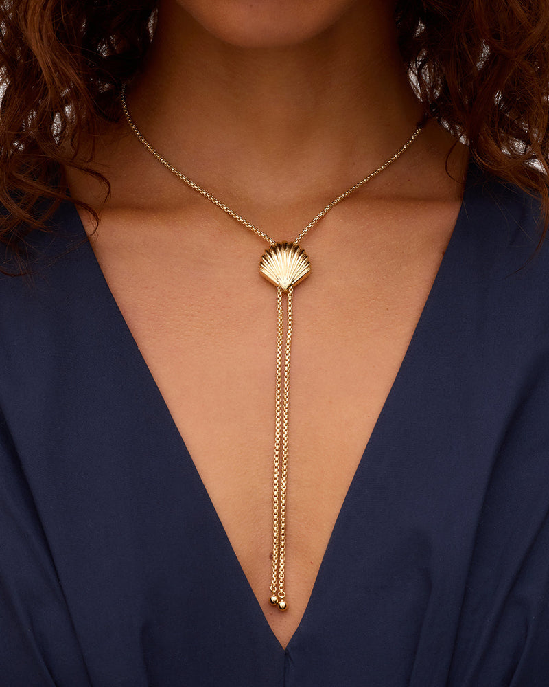 Maris Nautilus Bolo Necklace view 2