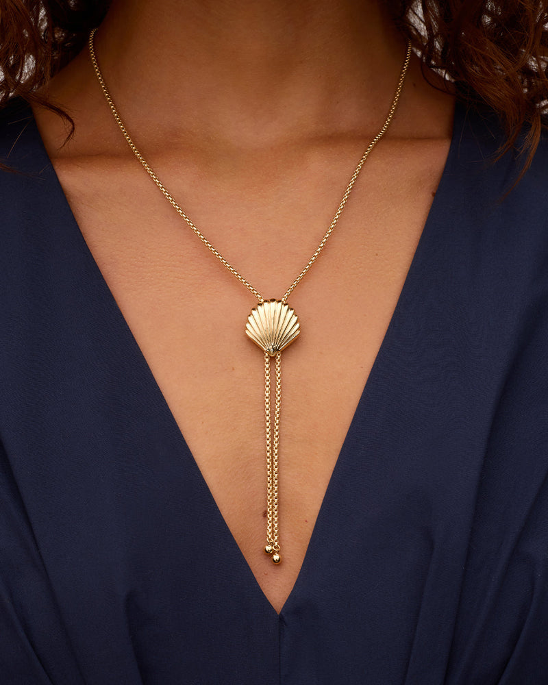Maris Nautilus Bolo Necklace view 3