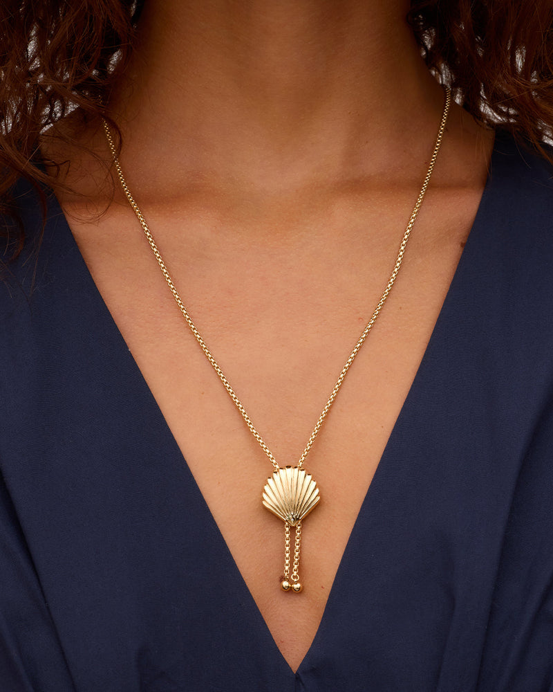 Maris Nautilus Bolo Necklace view 4
