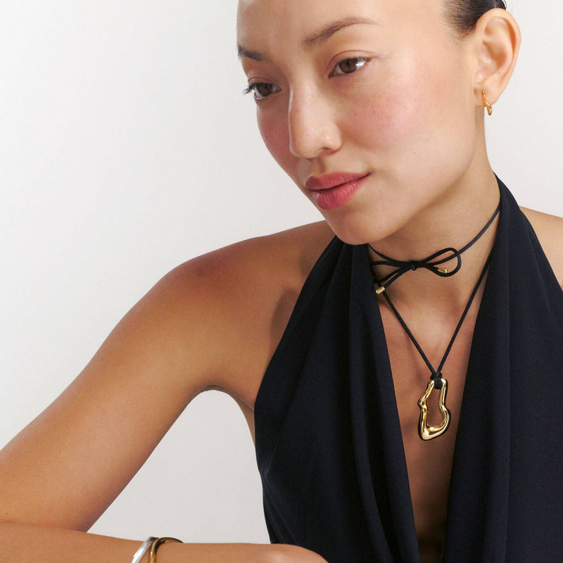 Ondine Sculptural Cord Pendant view 3