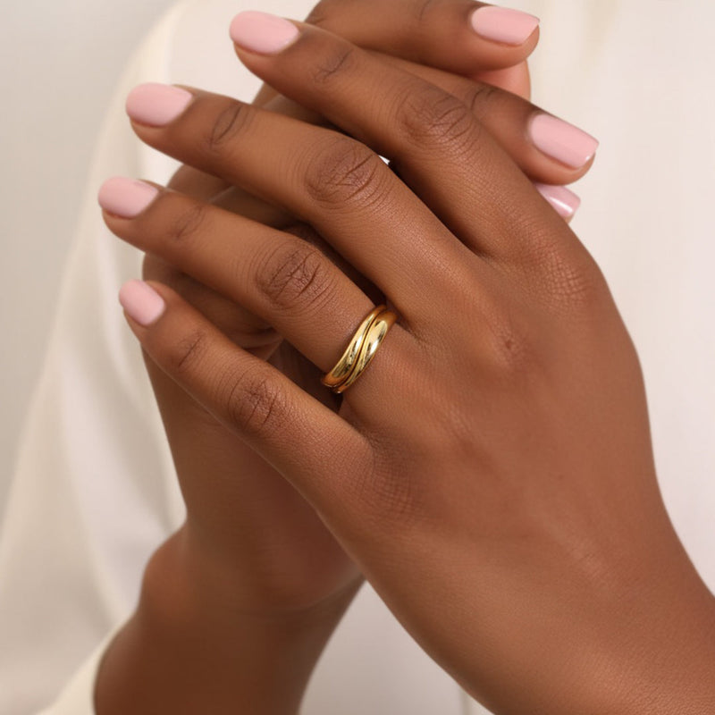 Orea Organic Stacking Ring Set product view 3