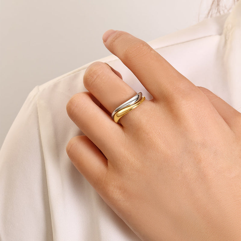 Orea Organic Stacking Ring Set product view 6