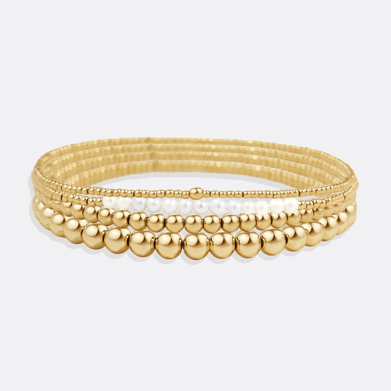 Oriana Pearl Bracelet Stack product view 2