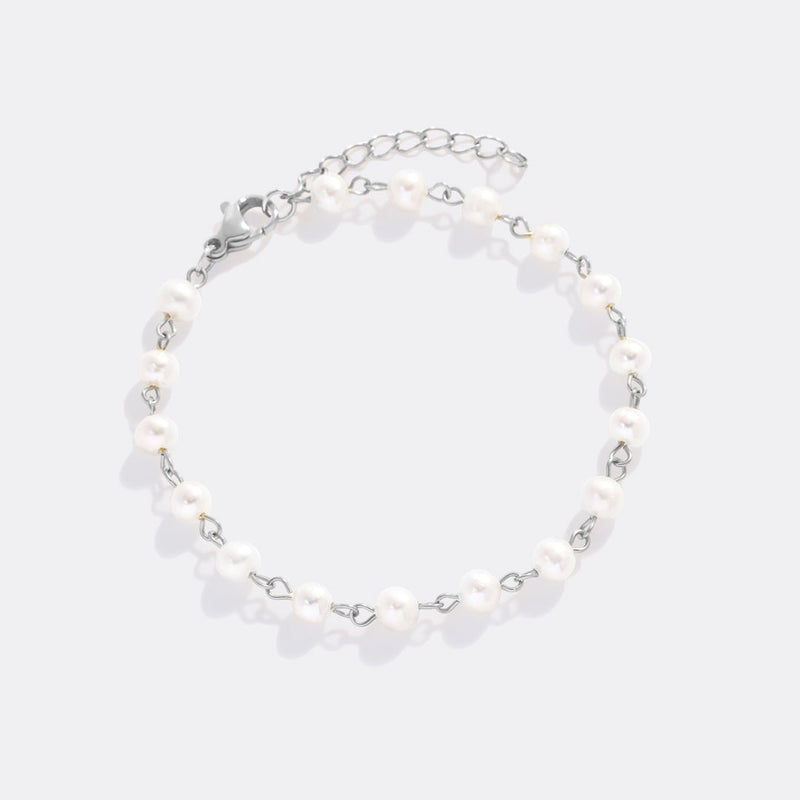 Selene pearl station bracelet product view