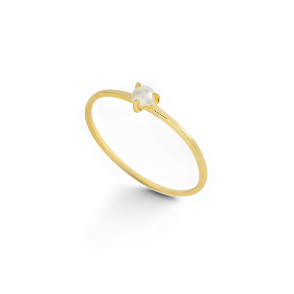 Seren Pearl Stacking Ring
