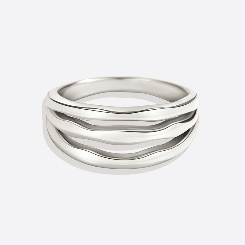 Tria Sterling Triple Ring product view 5