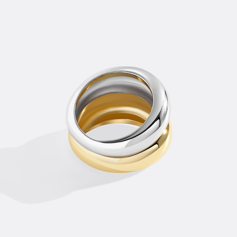 Vela Mixed-Metal Statement Ring product view 4